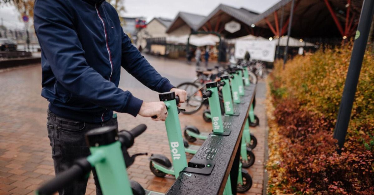 Decluttering the streets with Bolt charging docks